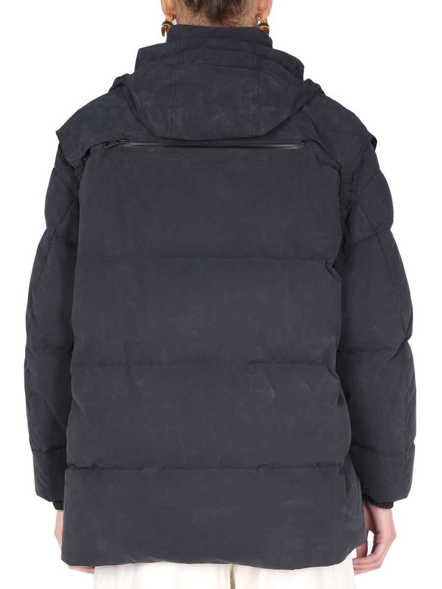 Bottega Veneta Women Hooded Down Jacket