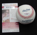 Archie Moore Signed/Auto Yankees 100th OML Baseball JSA  186911