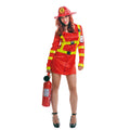 Firefighter Dress Adult Costume XX-Large