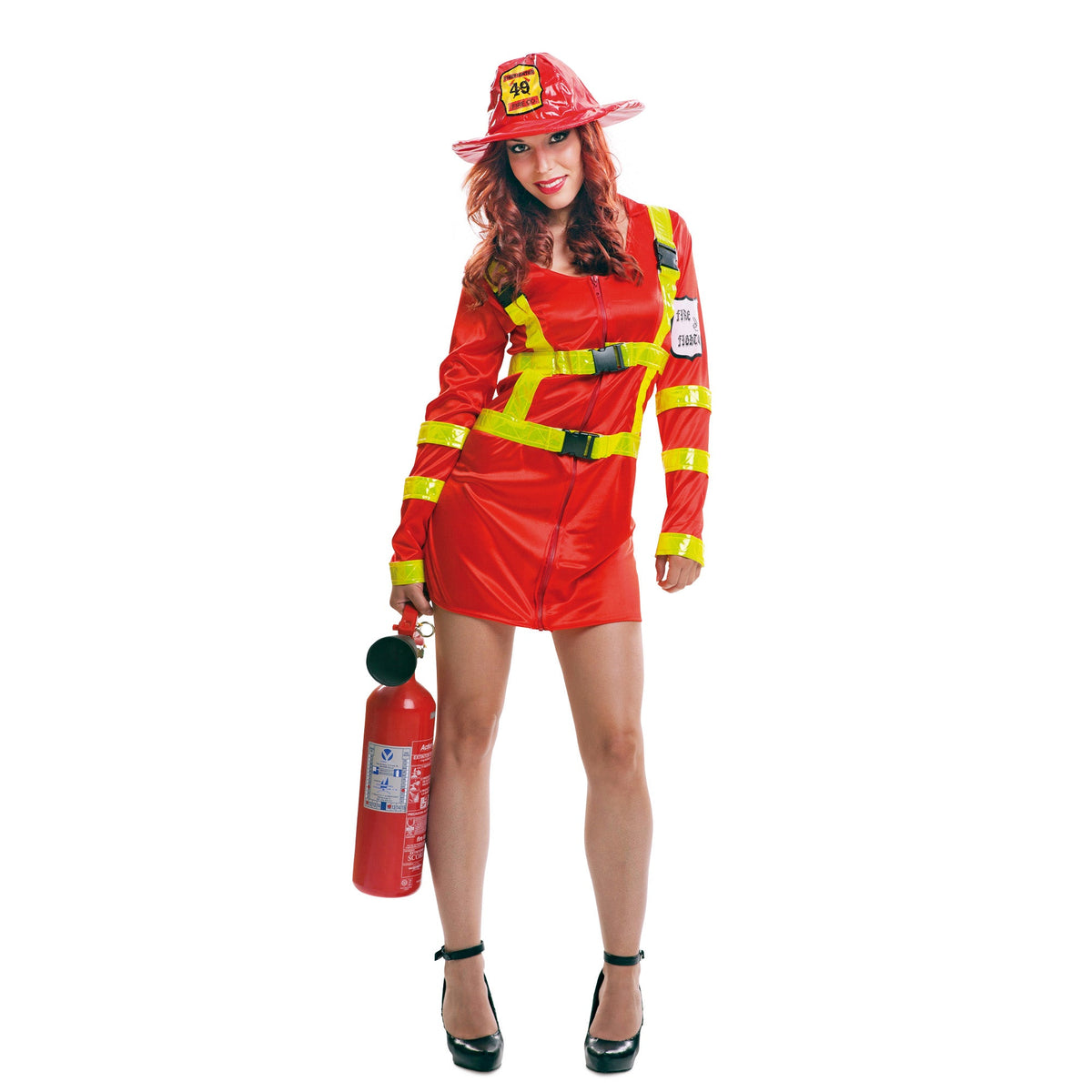 Firefighter Dress Adult Costume XX-Large