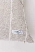 Jolie Textured Slub Stripe Pillow - 3 Sizes