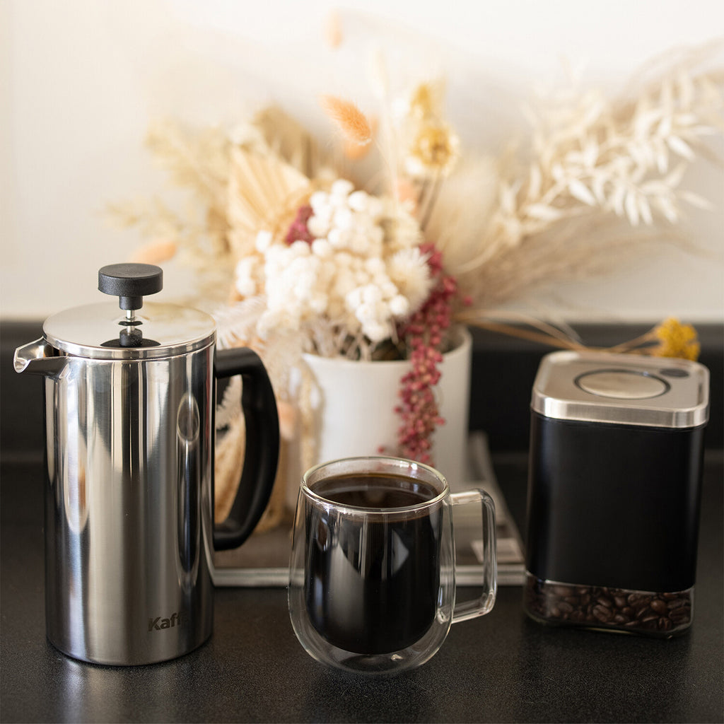 Kaffe Square Glass Storage Container