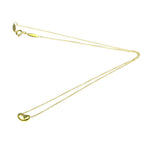 Tiffany & Co. // 18k Yellow Gold Bean Pendant Necklace // 15.94" // Store Display