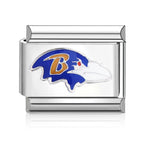 Football Team Logo Italian Charm Bracelet – Custom Gifts for Fans