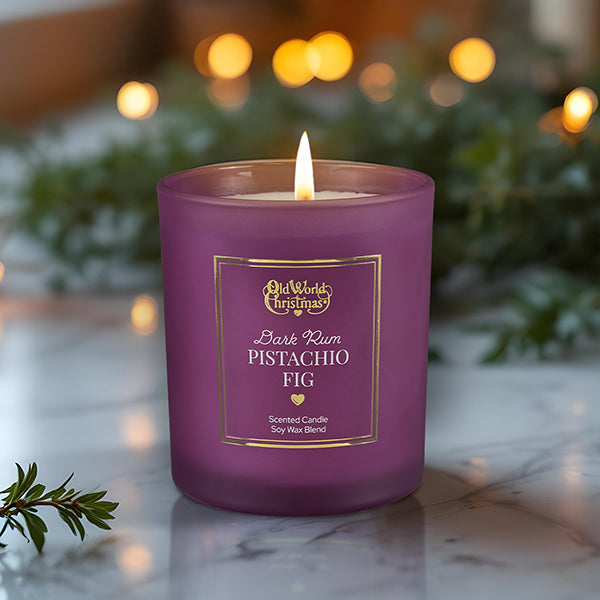Dark Rum Pistachio Fig Candle