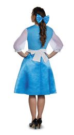 Disney Bell Blue Dress Beauty and the Beast Child Costume Size Medium 7-8