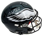 Nick Foles Signed/Inscr Full Size Speed Flex Auth Helmet Eagles Fanatics 188044