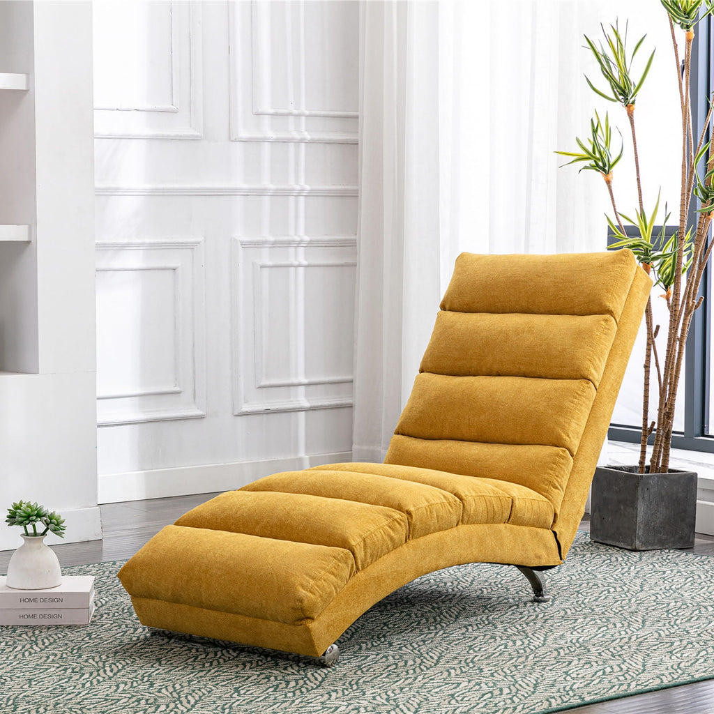 Massage Chaise Lounge Indoor, Ergonomic Electric Massage Lounger