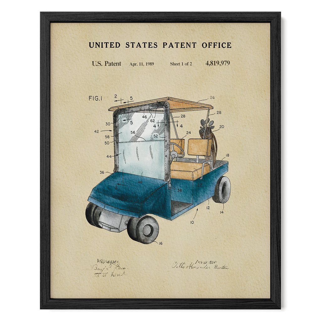 Blue Golf Cart (1989)