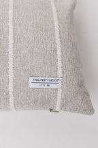 Jolie Textured Slub Stripe Pillow - 3 Sizes