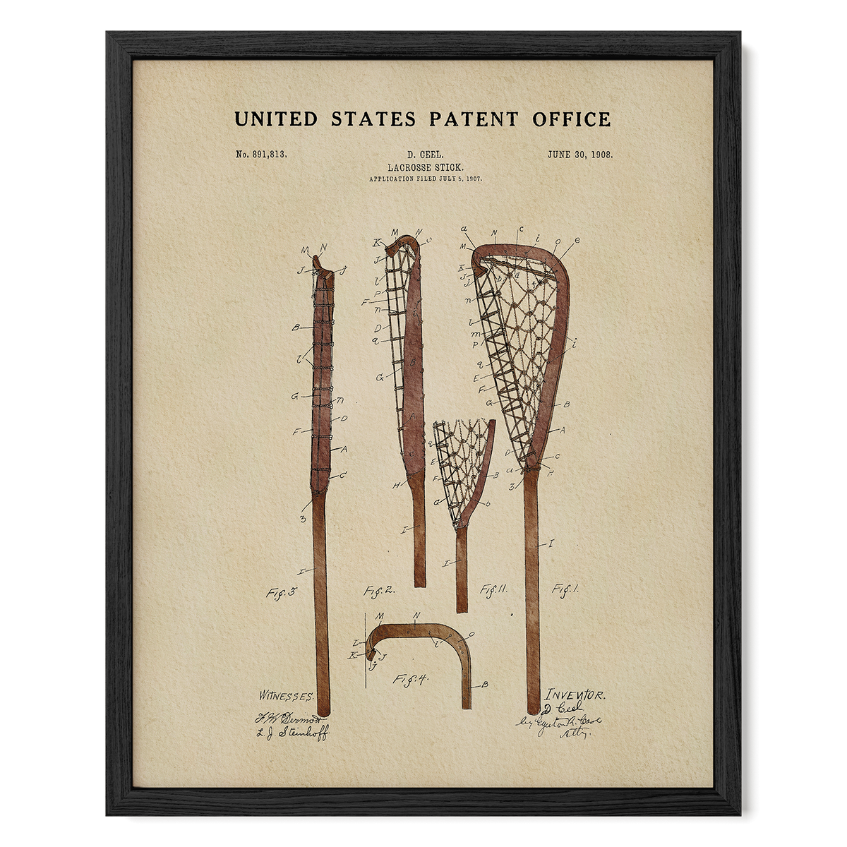 Original Lacrosse Stick (1908)