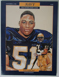 1990 Navy vs. Notre Dame College Football Game Program 145291