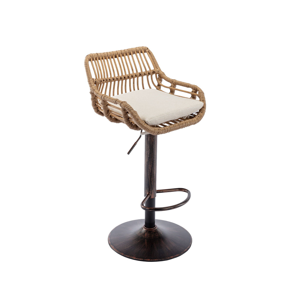 Modern Swivel Bar Stools Adjustable Counter Chairs