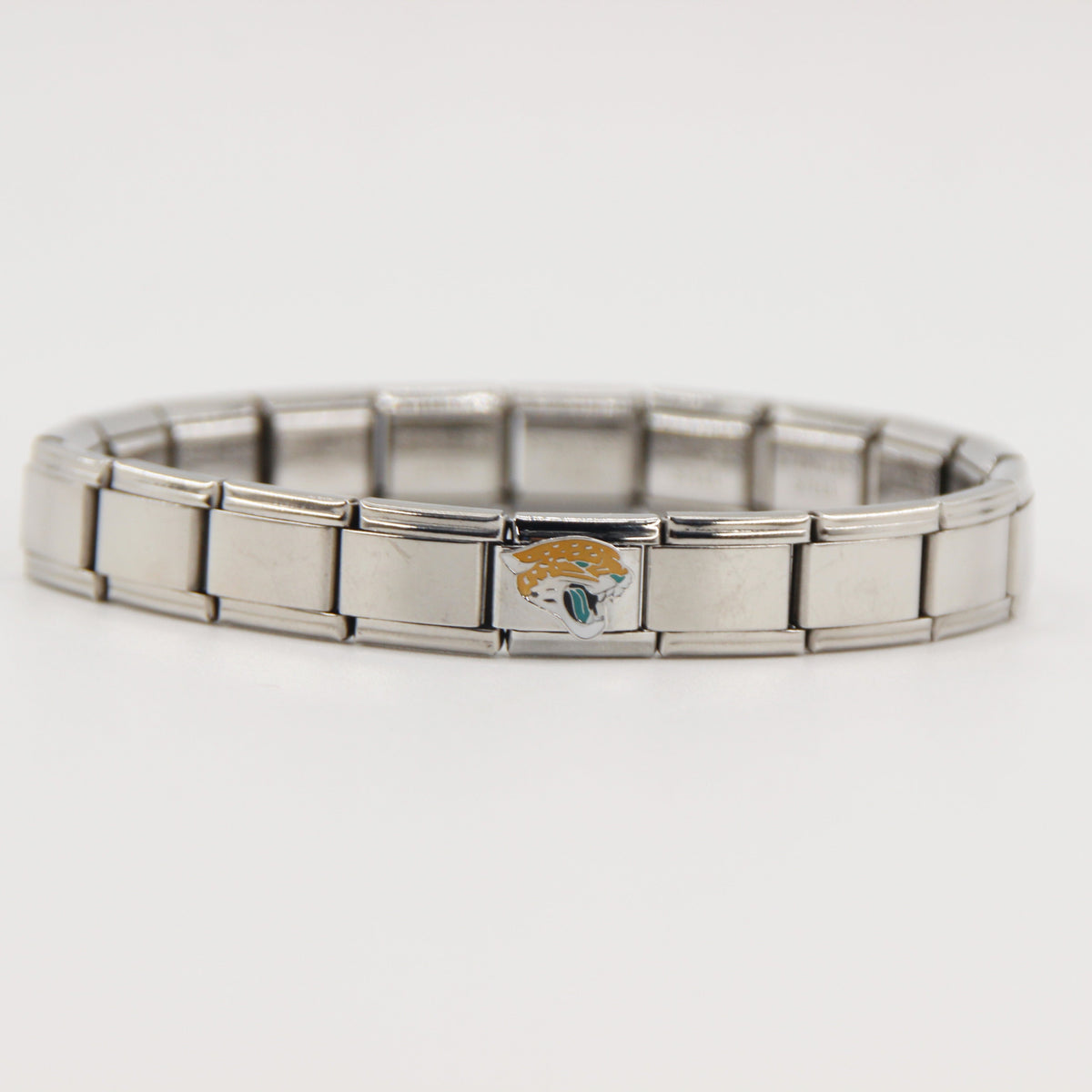 Football Team Logo Italian Charm Bracelet – Custom Gifts for Fans