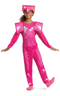 Pink Armor Minecraft Child Costume Large 10-12