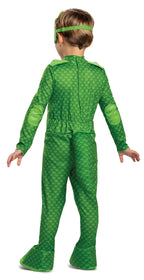 Gekko Deluxe Megasuit PJ Masks With Lights Toddler Costume Small 4-6