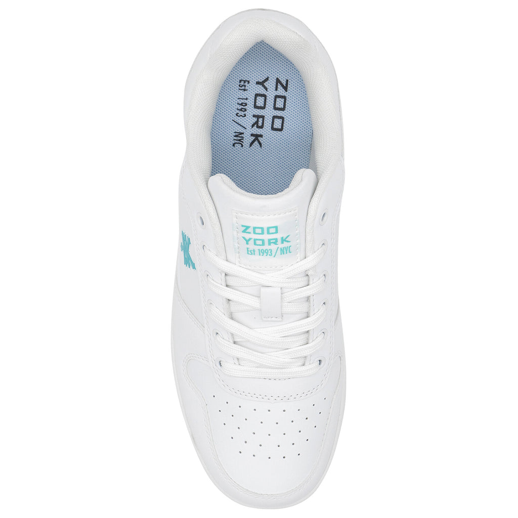 Rucker Sneakers // White Tblue