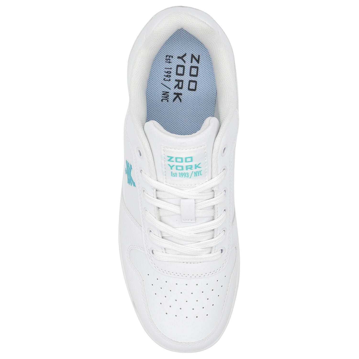 Rucker Sneakers // White Tblue
