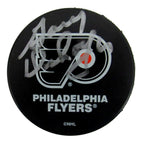 Gary Dornhoefer Signed/Autographed Philadelphia Flyers Hockey Puck JSA 1583315
