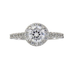Cubic Zirconium Ring Sterling Silver