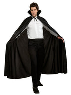 Rubie's Full Length Fabric Cape Black Costume Accessory