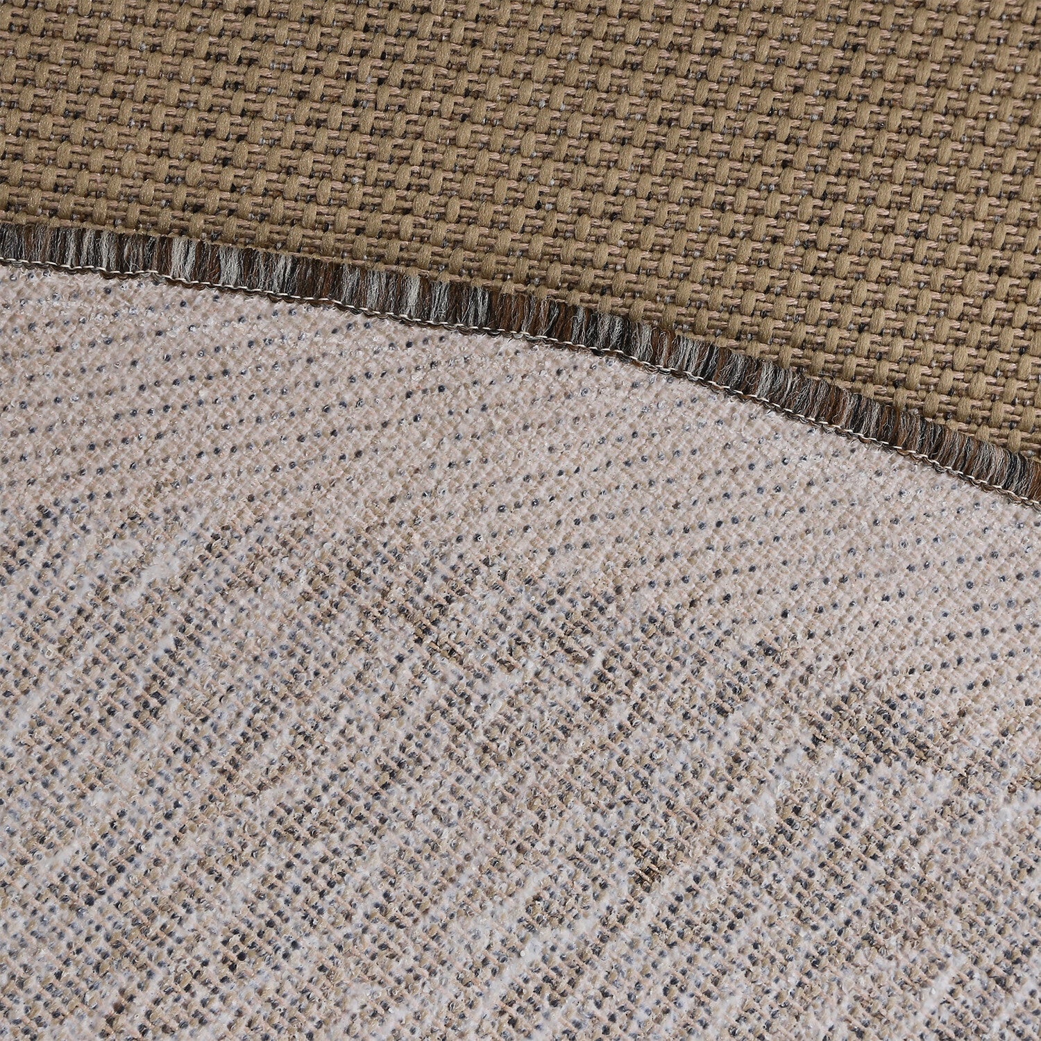 Jute Sisal Round Rug // Beige + Brown