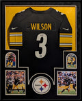 Framed In Suede Pittsburgh Steelers Russell Wilson Autographed Jersey Fanatics