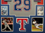 Framed Texas Rangers Adrian Beltre Autographed Signed Jersey Jsa Coa