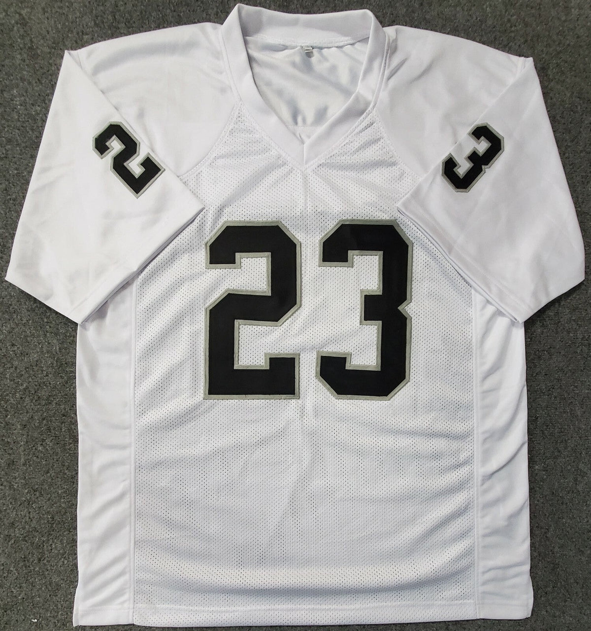 Las Vegas Raiders Kenyan Drake Autographed Signed Jersey Beckett Holo
