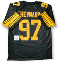 Pittsburgh Steelers Cameron Heyward Autographed Signed Jersey Beckett  Coa