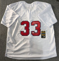 Washington Senators Frank Howard Autographed Inscribed Custom Jersey Jsa Coa