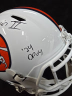 Denver Broncos Pat Surtain Ii Signed Insc Replica Full Size Helmet Beckett