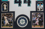 Framed Seattle Mariners Julio Rodriguez Autographed Signed Jersey Jsa Coa