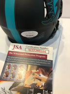 Lynn Bowden Autographed Signed Miami Dolphins Eclipse Mini Helmet Jsa Coa