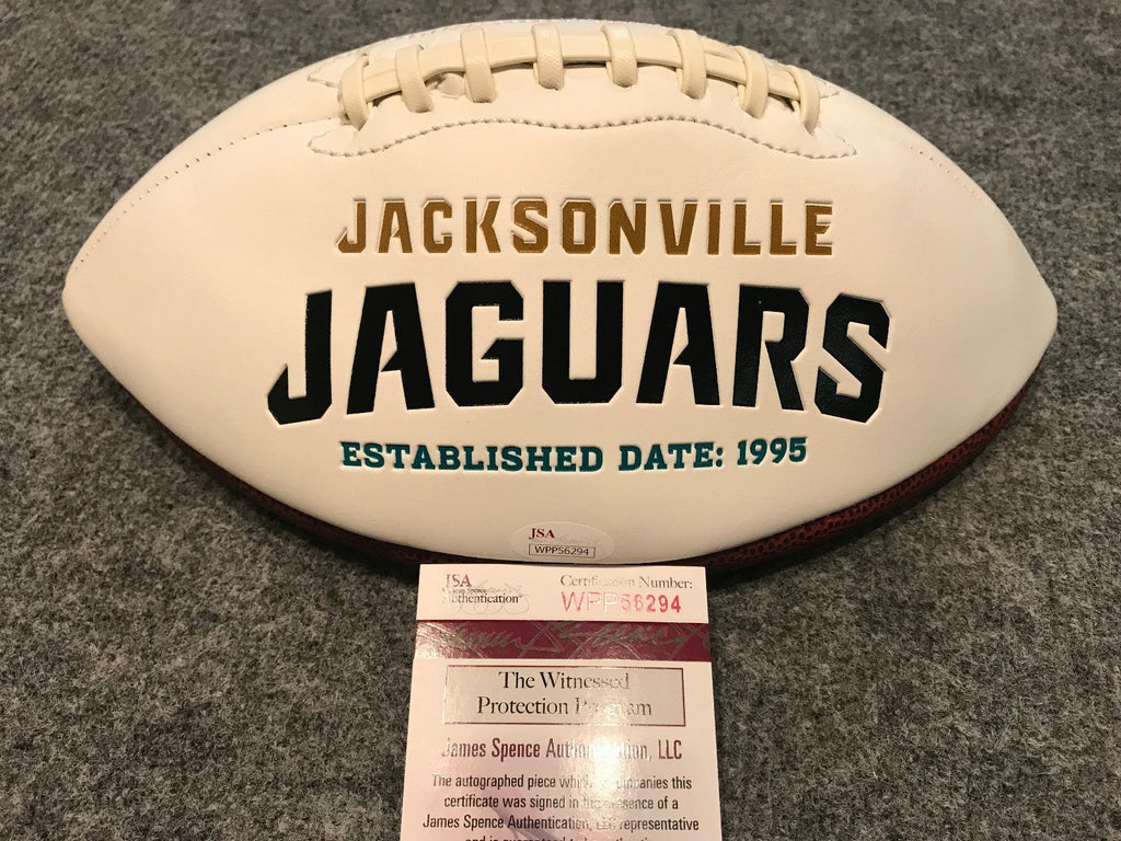 Myles Jack Autographed Signed Jacksonville Jaguars Logo Football Jsa Coa