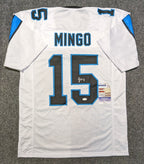Carolina Panthers Jonathan Mingo Autographed Signed Jersey Jsa  Coa