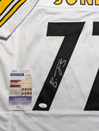 Pittsburgh Steelers Broderick Jones Autographed Signed Jersey Jsa Coa