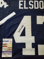 Penn State Tyler Elsdon Autographed Signed Jersey Jsa Coa