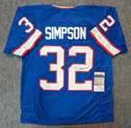Buffalo Bills Oj Simpson Autographed Signed Jersey Jsa Coa