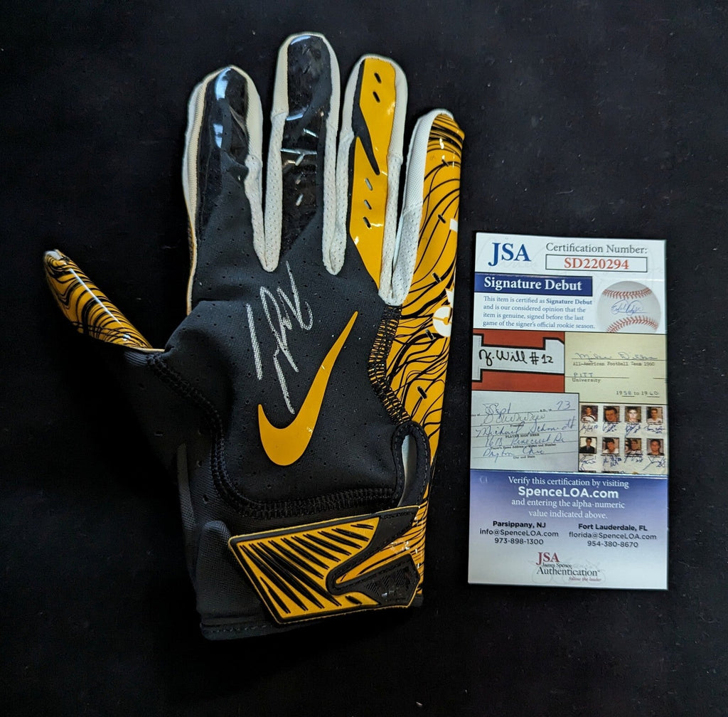 Pittsburgh Steelers Joey Porter Jr Signed Glove Jsa Coa