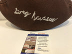 Buffalo Bills Greg Rousseau Autographed Signed Nfl Football Jsa Coa