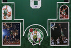 Suede Framed Boston Celtics Bill Russell Autograph Signed Jersey Hollywood Holo