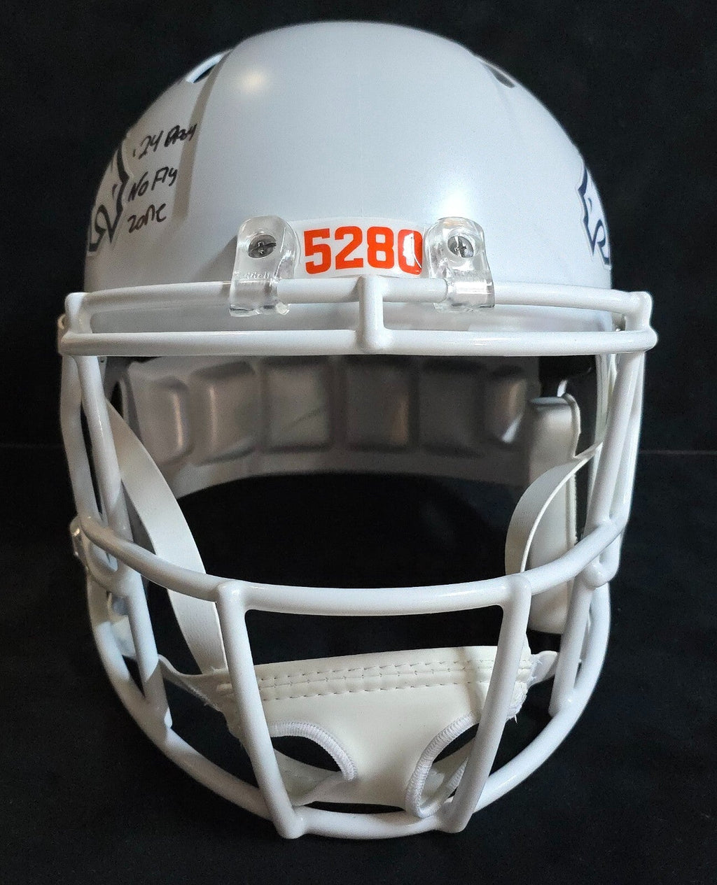 Denver Broncos Pat Surtain Ii Signed 2X Insc Replica Full Size Helmet Beckett