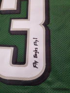 Philadelphia Eagles Travis Fulgham Autographed Inscribed Jersey Jsa Coa