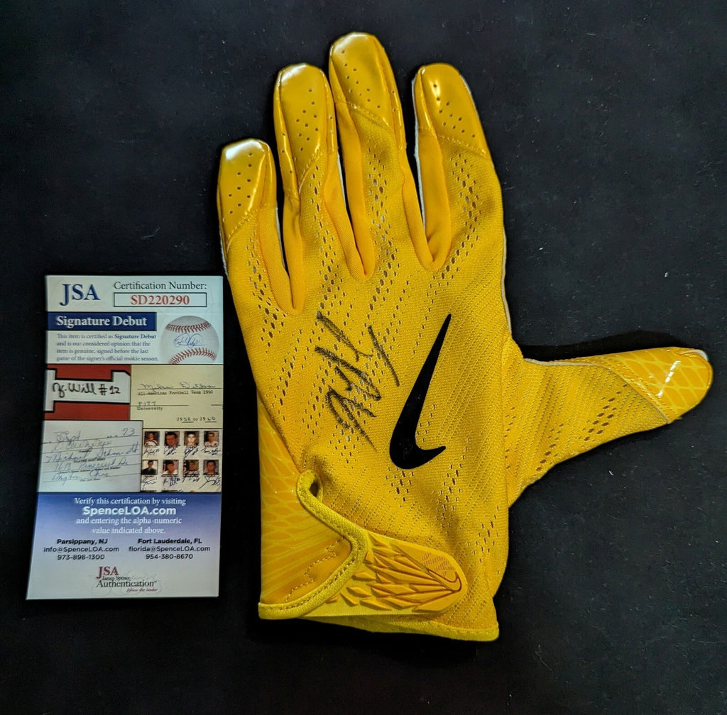 Pittsburgh Steelers Joey Porter Jr Signed Glove Jsa Coa
