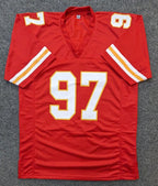 Kansas City Chiefs Felix Anudike-Uzomah Autographed Signed Jersey Beckett Holo