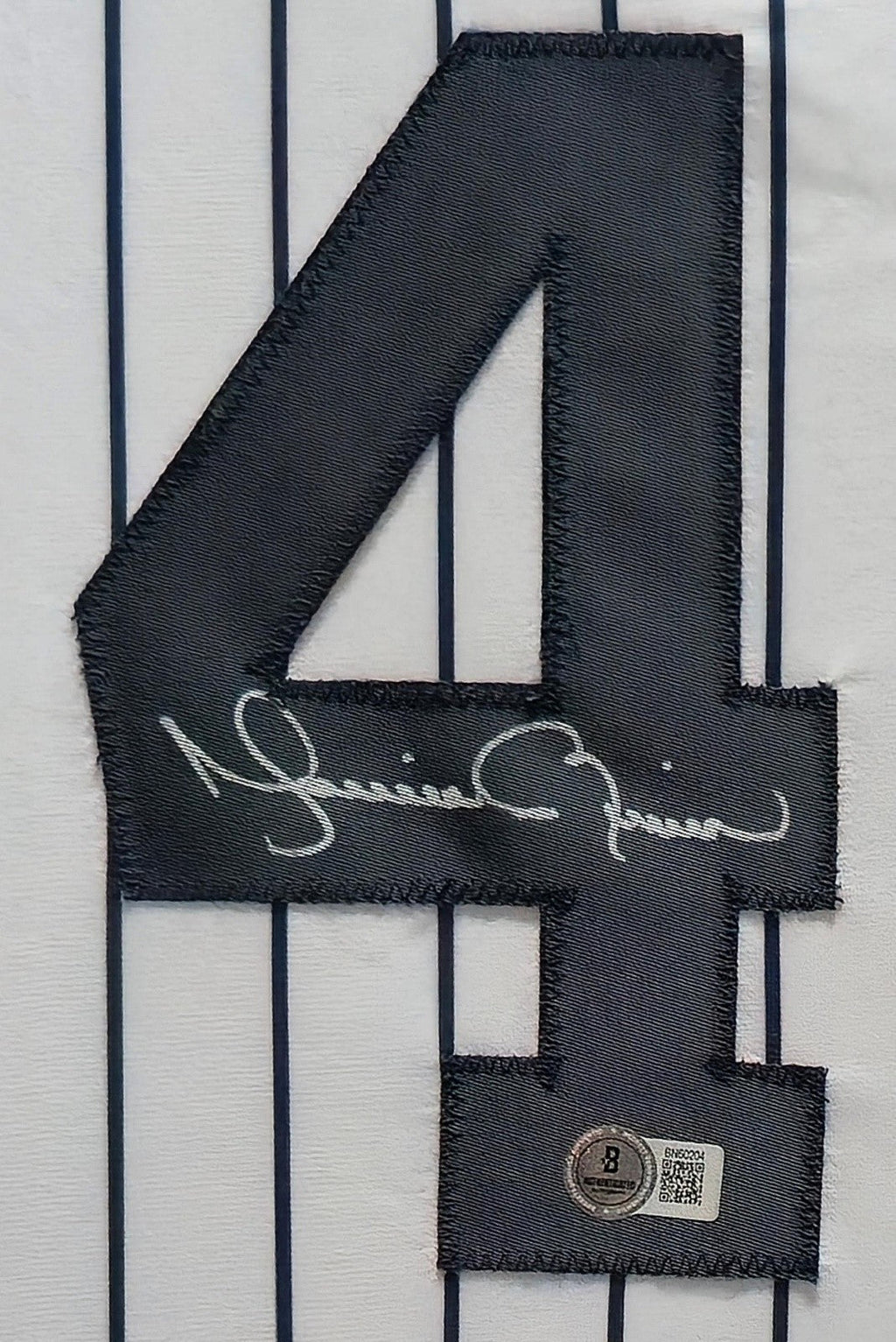 Framed N.Y. Yankees Mariano Rivera Autographed Signed Insc Jersey Beckett Holo