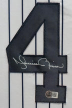 Framed N.Y. Yankees Mariano Rivera Autographed Signed Insc Jersey Beckett Holo