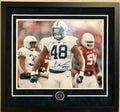 Shareef Miller Framed Signed Penn State 16X20 Photo Jsa Coa