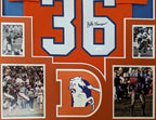 Framed Denver Broncos Billy Thompson Autographed Signed Jersey Jsa Coa